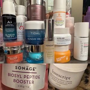 QMS, Rodial, Saturday Skin, VitabridC¹², 111Skin +++more  opened&tried Bundle
